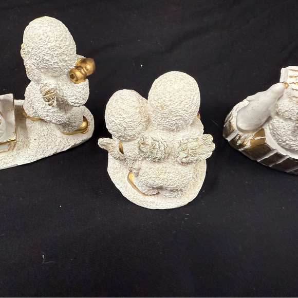 K’s Collection Penguins and Snow Children Figures White Gold Holiday Decor Set - Picture 5 of 10